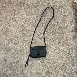 Rebecca Minkoff Black Leather Crossbody Bag